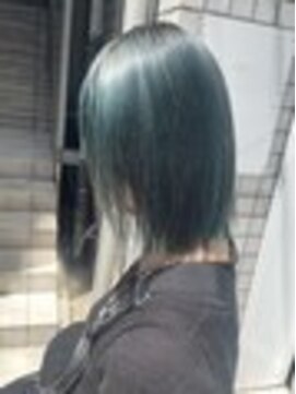 ディア(.eer) シングルカラー/ターコイズグリーン