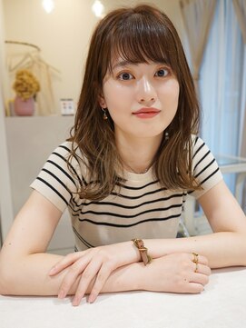 ホール(WHOLE) 【WHOLE】マロンベージュ×インナーカラー