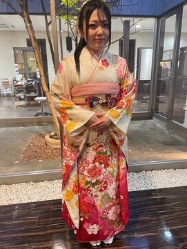 ヘアドゥーポジャ 藤岡店(hair Do poja) 成人の日