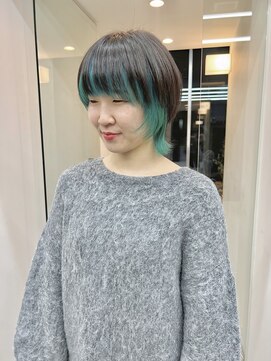 カケル(×.) 【小顔見せ】ボブウルフ