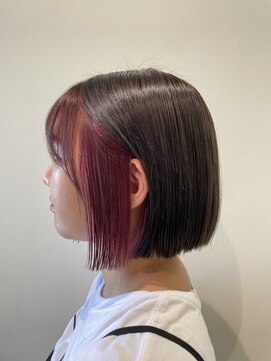 リル 茅ヶ崎(Liru:) 【Miyu】ラベンダーピンクインナーカラー