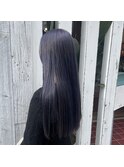ブリーチ1回ラベンダーブルージュカラー♪♪