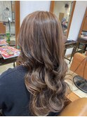 【コテ巻き風デジタルパーマ】