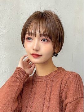 ギークス(GEEKS) 【GEEKS渋谷】マッシュショートボブ/シースルーバング/秋冬ヘア