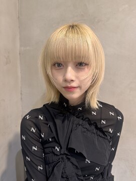 エイチ(H eitf) H【eitf】　原宿/表参道/ハイトーンカラー/ブリーチカラー