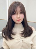 似合わせ/レイヤーカット/韓国ヘア