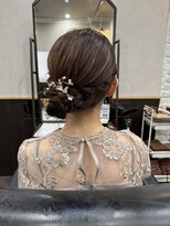 ルクスバイアフィナー(Luxo by Afinar) 【 町田 / Luxo by Afinar / ななめシニヨン】