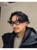 【大人のメンズパーマ】セットなのにおしゃれにキマる！