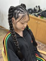 エクリュ(eKuryu)&nbsp;ハーフコーンロー極太三つ編みセット