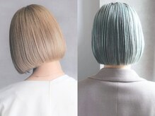 【enxオリジナルカラーレシピ】嫌な赤味はもちろん、ブラウンまでもかき消す、理想の透明感ヘアカラー◎