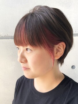 トト 船橋店(toto.) ☆ホワイトグレージュミニウルフチェリーブラウンブリーチ[船橋]