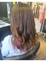 バカラ ヘアー 北花田(BAKARA HAIR)&nbsp;赤っぽインナーカラー☆