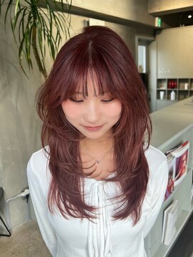 カート バイ デコ(Kurt by DECO) 【masa】こだわりのピンクカラーとザクザクレイヤーカット！