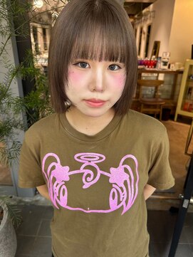 ゼストカロン(ZEST Kalon) maronbeige×レイヤーボブ