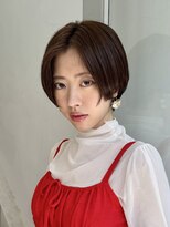 クロト(Clotho) ショートカット/髪質改善縮毛矯正白髪ぼかしレイヤーカラーボブ