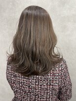 ルノン(LUNON)&nbsp;暗めカラーグランマッシュデザインカラーフェイスフレーミング