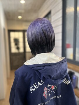 ラベンダールーツカラー