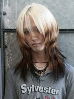 ソル バロール 表参道(SOL .valor)&nbsp;ハイトーンカラーミディアムレイヤーボブデザインカラー韓国ヘア