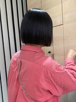 グラフ 日本橋(GRAFF) ミニボブ/切りっぱなしボブ/地毛風カラー/艶髪/タイトボブ/20代