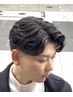【こだわりNo.１】メンズカット+ビジネスパーマ