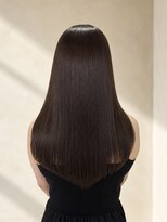 ロマリア ヒルズ 表参道 原宿(Lomalia HILLS) 上質な大人の縮毛矯正ナチュラルブラウンカラー