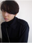 〔people〕柔らかいけど甘くないメンズライクなマッシュショート