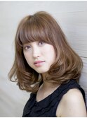 【clan】大人可愛いフェミニンボブ