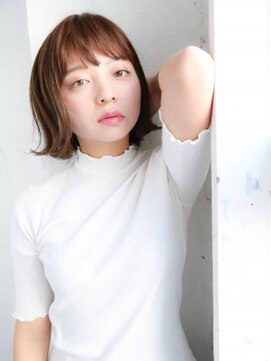 リスタバイネオリーブ 浅草(Re:sta by neolive) 切りっぱなしストレートボブ