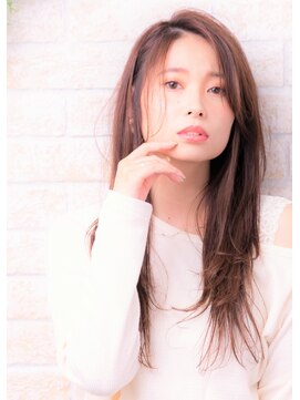 ソア 武蔵小杉(SOAR) イメチェン前髪くびれイヤリングカラーのラベンダーカラー