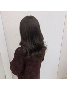 オーロ 池田店(ORO) 韓国風大人可愛いゆるふわ愛されナチュラルブラウンアッシュ☆