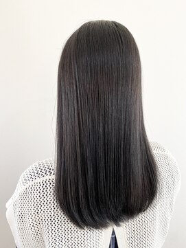 ハツ(HATSU) 美髪ダークブラウン　（髪質改善）