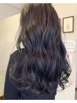 ロッソ(ROSSO) 20代30代40代くせ毛風パーマブルージュナチュラル透明感