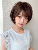ラルユー 大阪(LallYou) 前髪パーマ/ショコラベージュ/ボブルフ/カール/ベビーバング