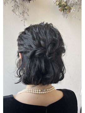 シャンプーボーイ セントラル 博多(SHAMPOO BOY central) ふわふわ☆ハーフアップ