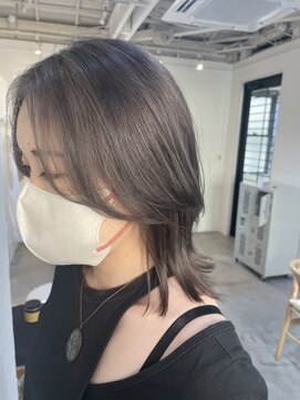 アイ 代々木公園(aye) ウルフスタイル×モノグレージュ