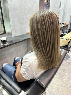 ヘアースマイルクー(HAIR SMILE COEUR) 【COEUR/HAYATO】ブロンドハイライト♪