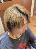 メンズライクモテる束感ツイストスパイラルハイトーンカラー