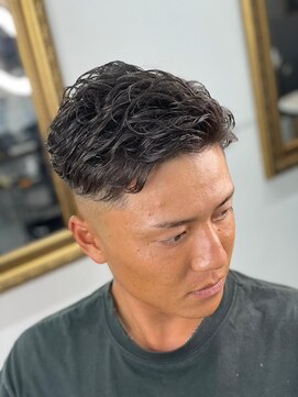 ブルーオーシャン 久留米店(BlueOcean) 20代30代ツーブロックマッシュツイストスパイラルパーマ