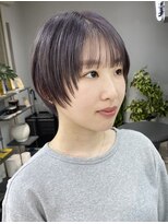 ヴェイン 渋谷(vain)&nbsp;大人くびれショート 20代30大丈夫おすすめ ラベンダーグレージュ