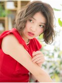 外国人風ハイライトくせ毛風ウルフボブc4戸田公園20代30代40代