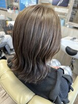ロコヘアー(Locohair) 髪質改善カラー/ベージュカーキ/トリートメント/30代/40代/