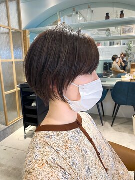 ロンド シャルム 吉祥寺(Lond charme) 丸みがかわいいレザーショート