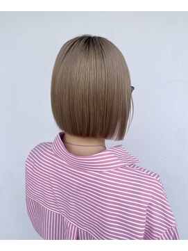 ゲリール ヘア プラス ケア(guerir hair+care) 【guerir hair + care】パツっとBob♪