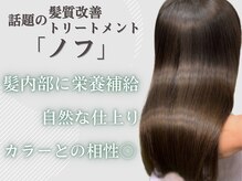 グリーンズ(Greens)の雰囲気（人気の髪質改善トリートメント「ノフ」でお悩み解決![学割U24]有）