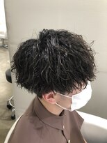 オーシャントーキョー(OCEAN TOKYO) メンズパーマツイスパ波巻きスパイラルマッシュセンターパート