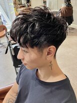 ミーサ バイ ブレイク(mysa by BREK)&nbsp;黒髪×無造作パーマ