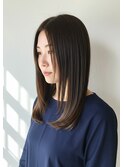 30代40代50代内巻きフェイスレイヤー髪質改善透明感白髪染め