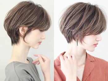 クレム 博多駅店(ChLem)の写真/印象を左右する顔周りをミリ単位までこだわったカットで,大人の魅力を引き出す♪髪質改善UPTOGLOSS導入店