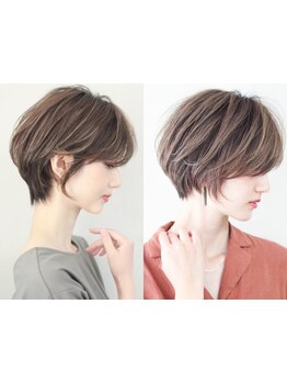 印象を左右する顔周りをミリ単位までこだわったカットで,大人の魅力を引き出す♪髪質改善UPTOGLOSS導入店