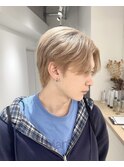　ニュアンスパーマ/韓国マッシュ/スパイキーショート/渋谷 
